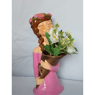 FLORERO YESO LAS 3 HERMANAS 