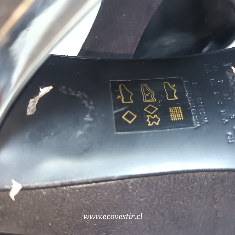 ZAPATO TACO ALTO CON PLATAFORMA TALLA 40 4