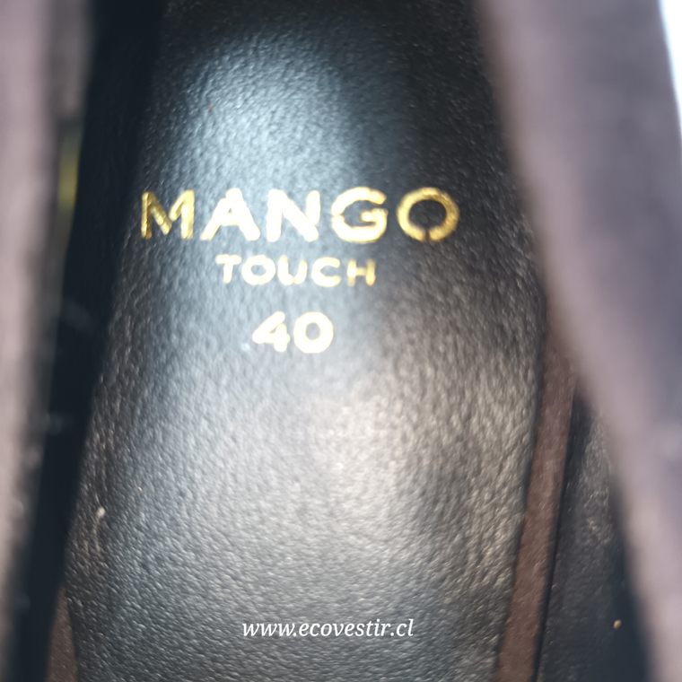 ZAPATO TACO ALTO CON PLATAFORMA TALLA 40 5