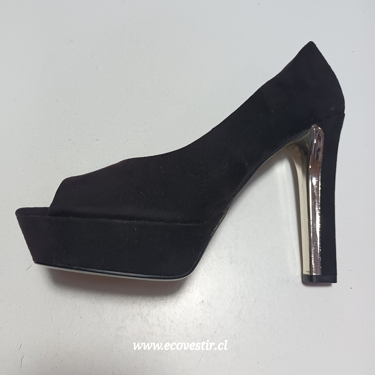 ZAPATO TACO ALTO CON PLATAFORMA TALLA 40 3