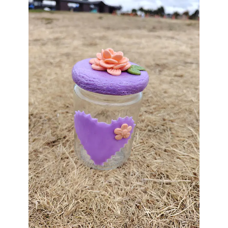 ADORNO FRASCO FLOR 1