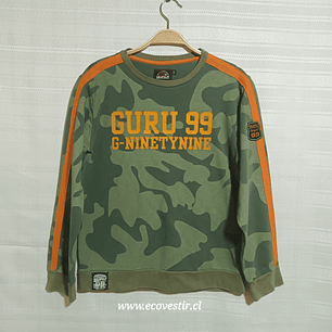 POLERÓN MIMETIZADO NIÑO GURU 99 TALLA 14A