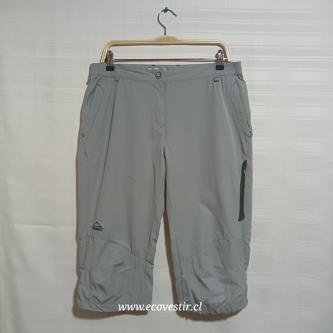 PANTALÓN CAPRI GRIS Mc KINLEY TALLA 42 1