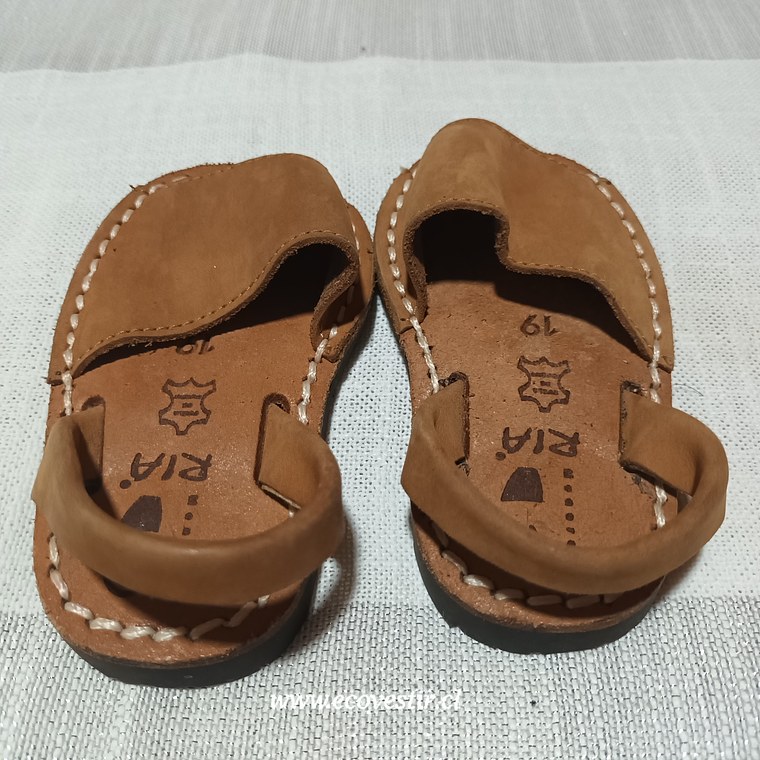 SANDALIA CAFE NIÑO RIA N° 19  1