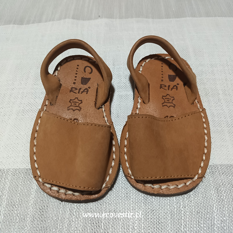 SANDALIA CAFE NIÑO RIA N° 19  2