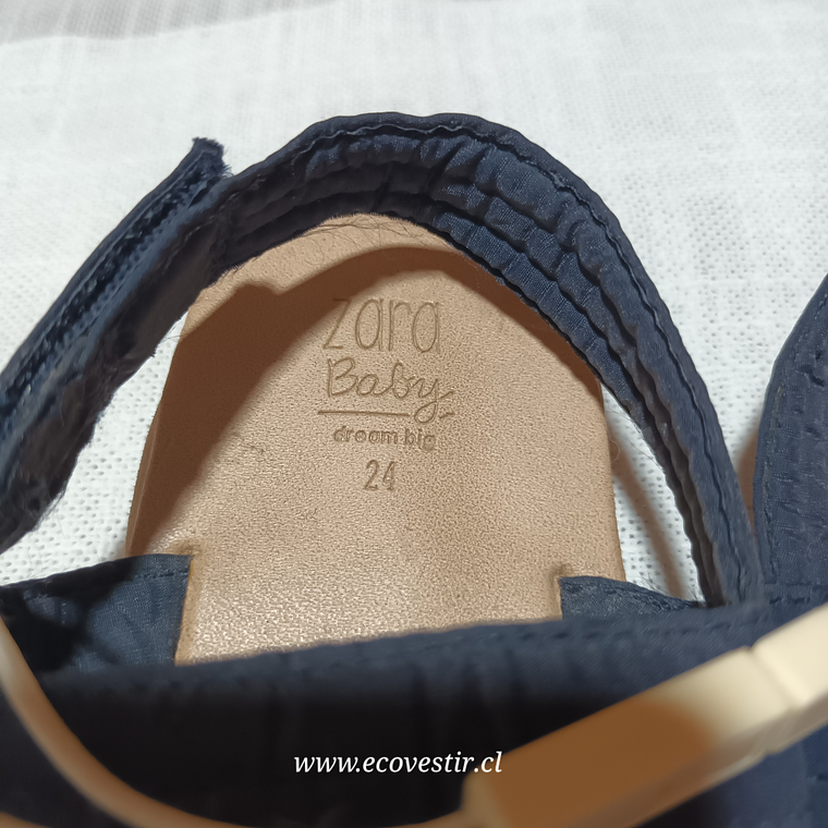 SANDALIA AZUL NIÑOS ZARA BABY N° 24 3