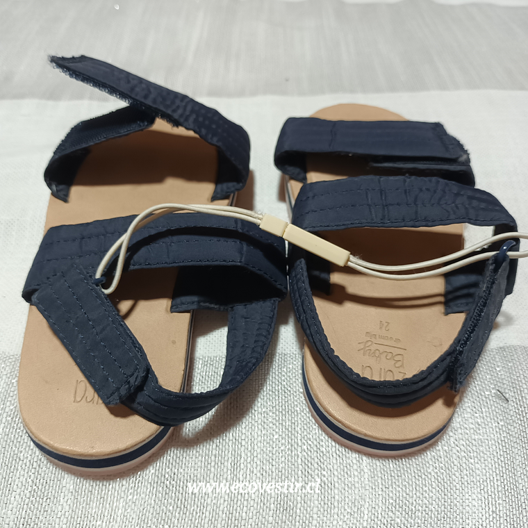 SANDALIA AZUL NIÑOS ZARA BABY N°21  1