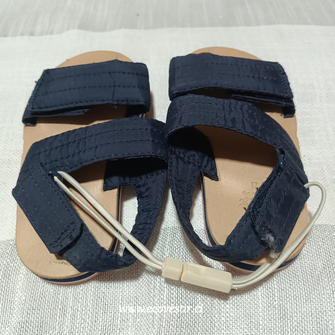 SANDALIA AZUL NIÑOS ZARA BABY N°21  2