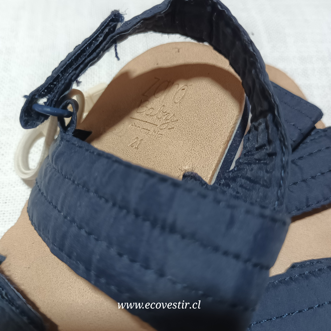 SANDALIA AZUL NIÑOS ZARA BABY N°21  5