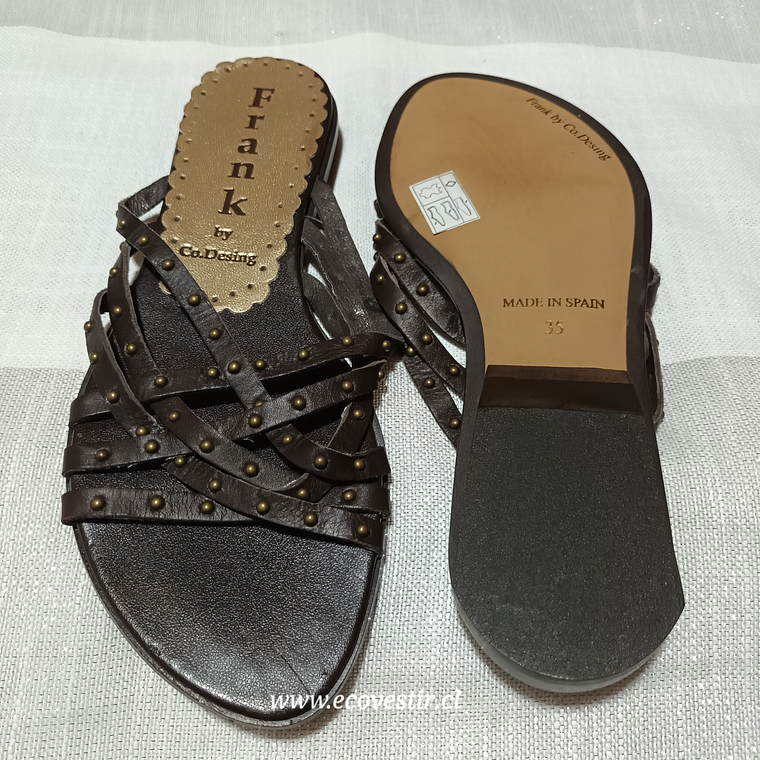 SANDALIA CAFE MUJER FRANK Co Desing N° 35 2