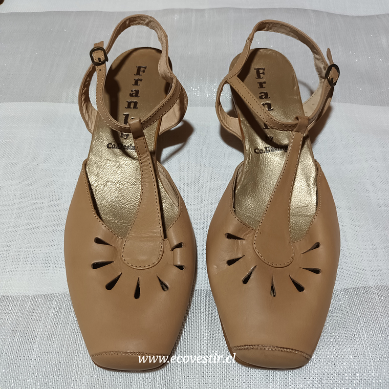 SANDALIA CAFE MUJER FRANK & Co.Desing N°38 1