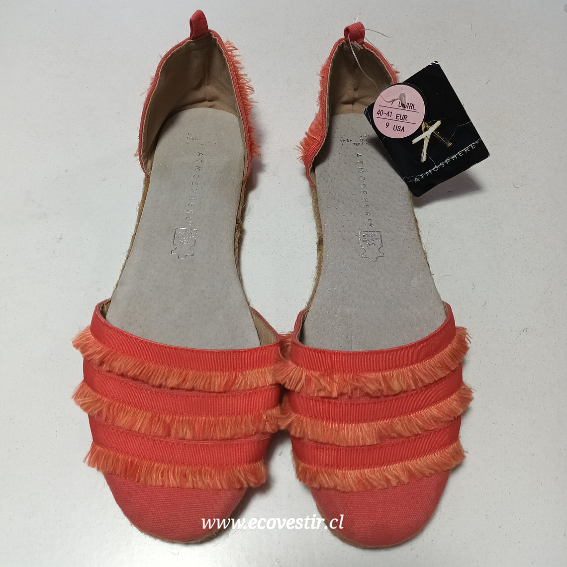 ALPARGATA CORAL MUJER ATMOSPHERE N°40 1