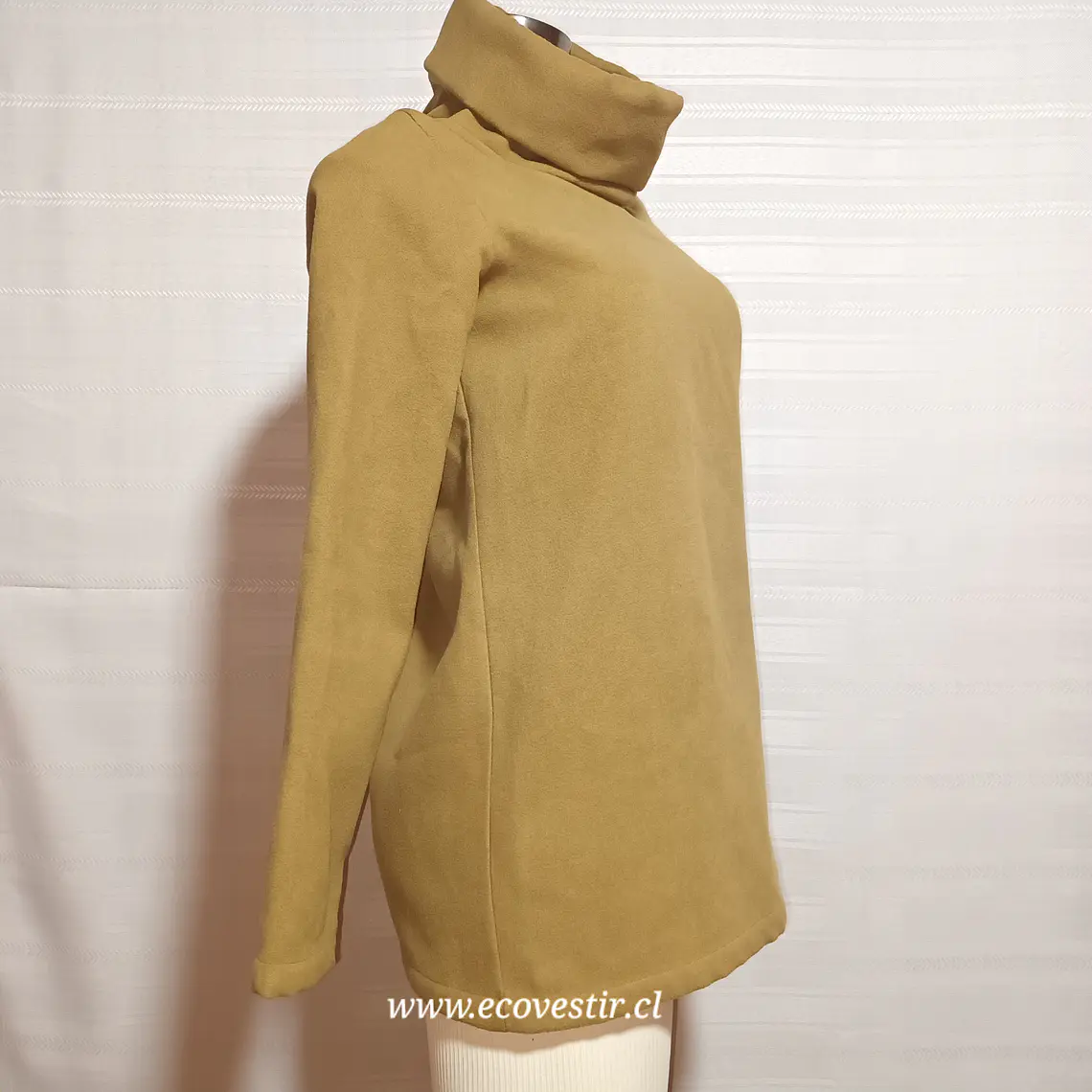 POLERON MUJER MOSTAZA FILIPPO LA MANNA TALLA S 1