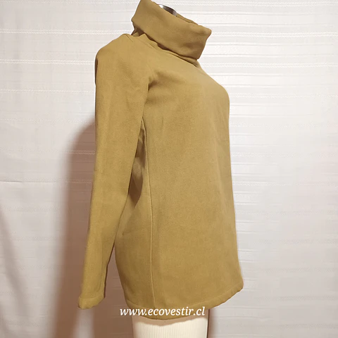 POLERON MUJER MOSTAZA FILIPPO LA MANNA TALLA S