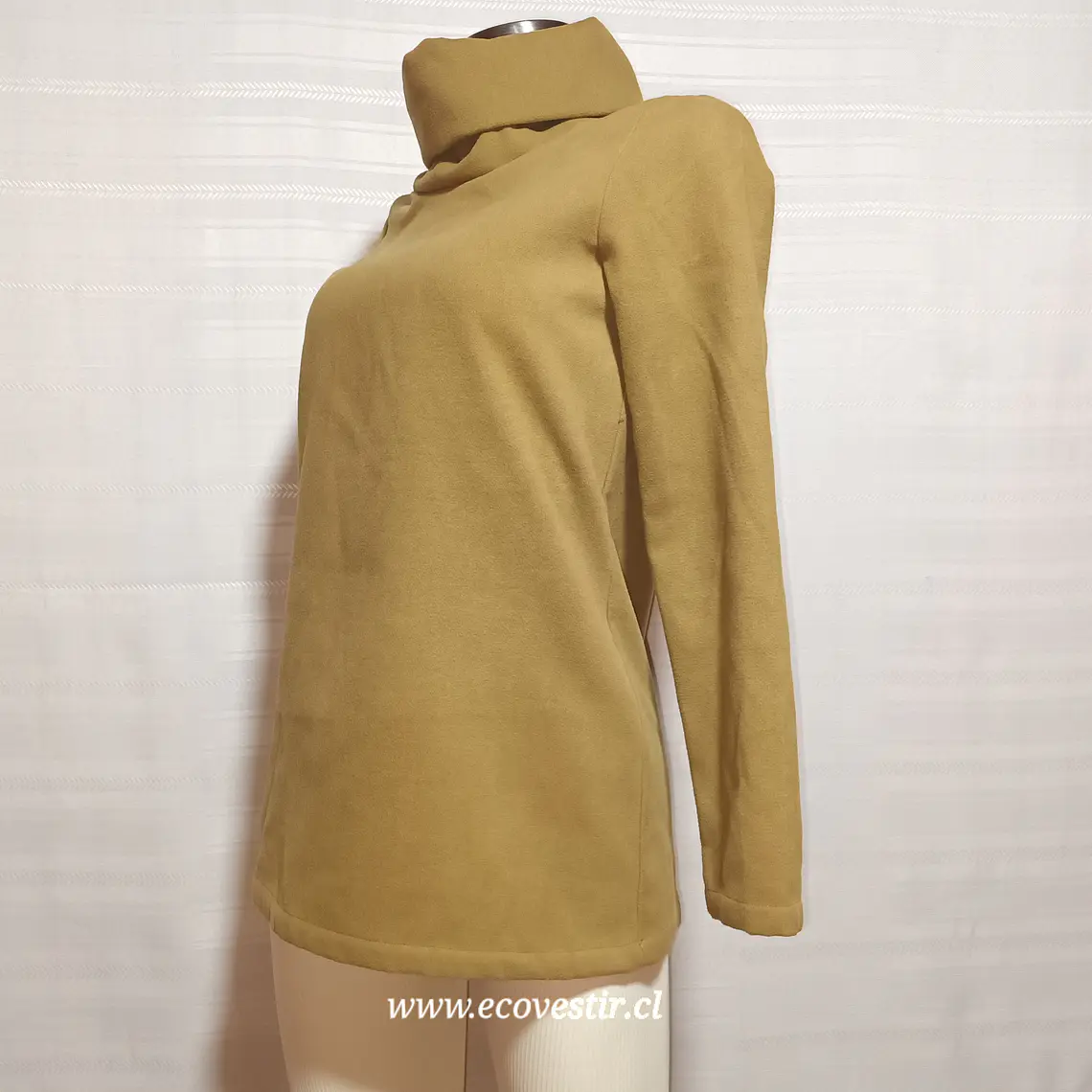 POLERON MUJER MOSTAZA FILIPPO LA MANNA TALLA S 3