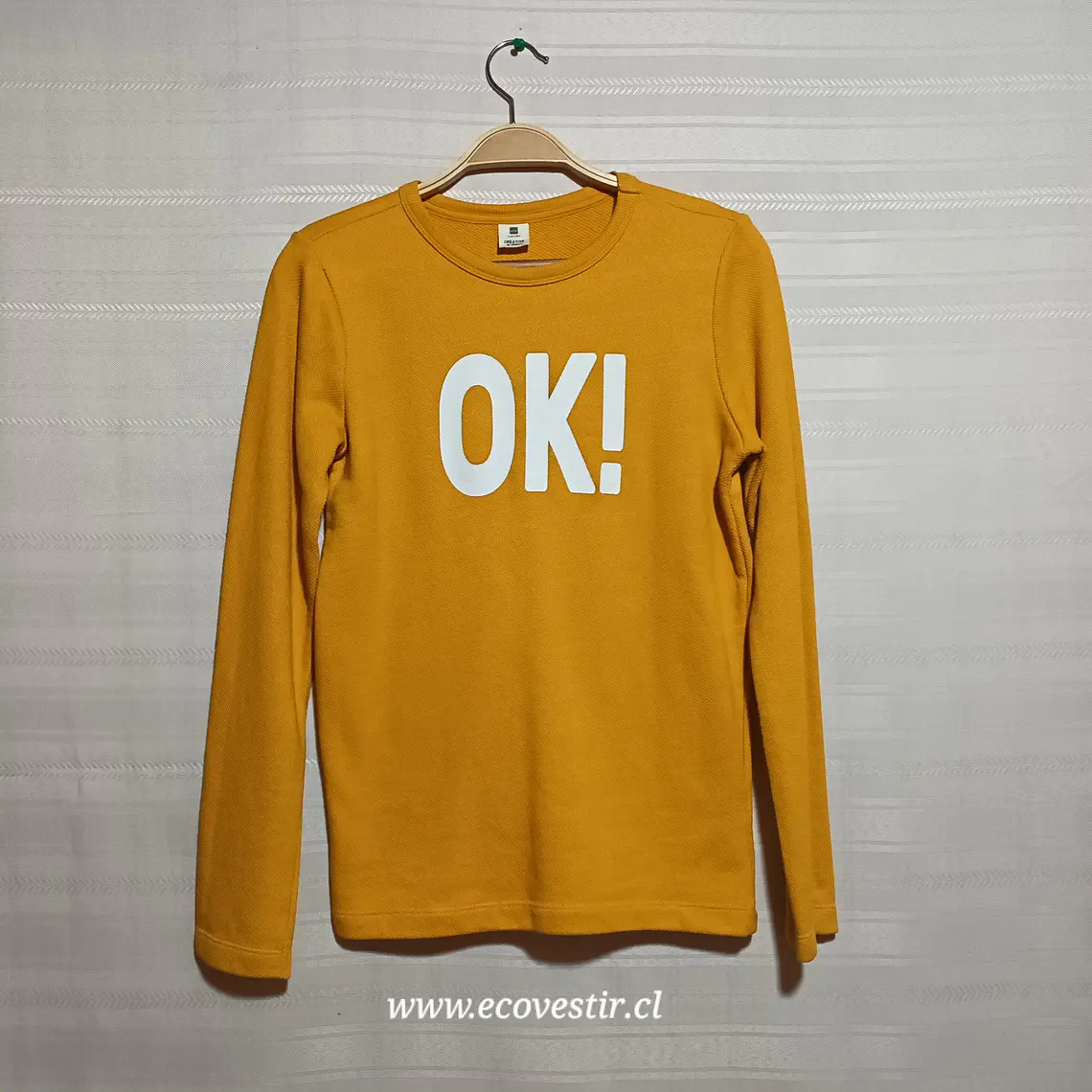 POLERÓN HOMBRE AMARILLO HEMA TALLA 158 / 164 1