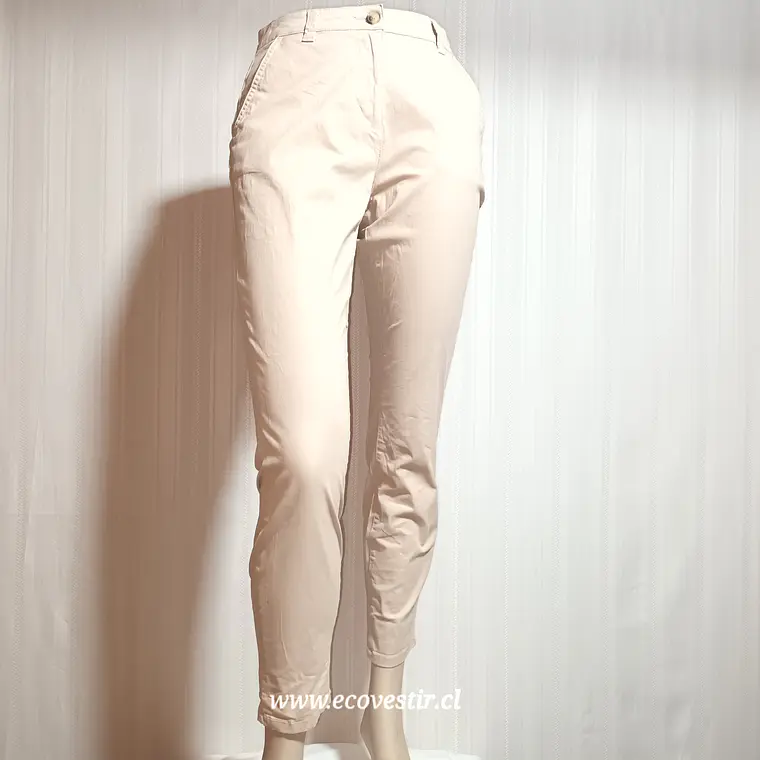 PANTALÓN MUJER BEIGE PRIMARK TALLA 36 2