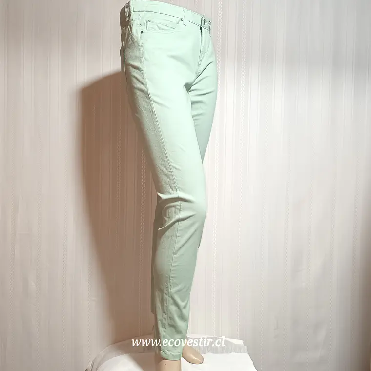 PANTALÓN MUJER VERDE AGUA ESMARA TALLA 42 1