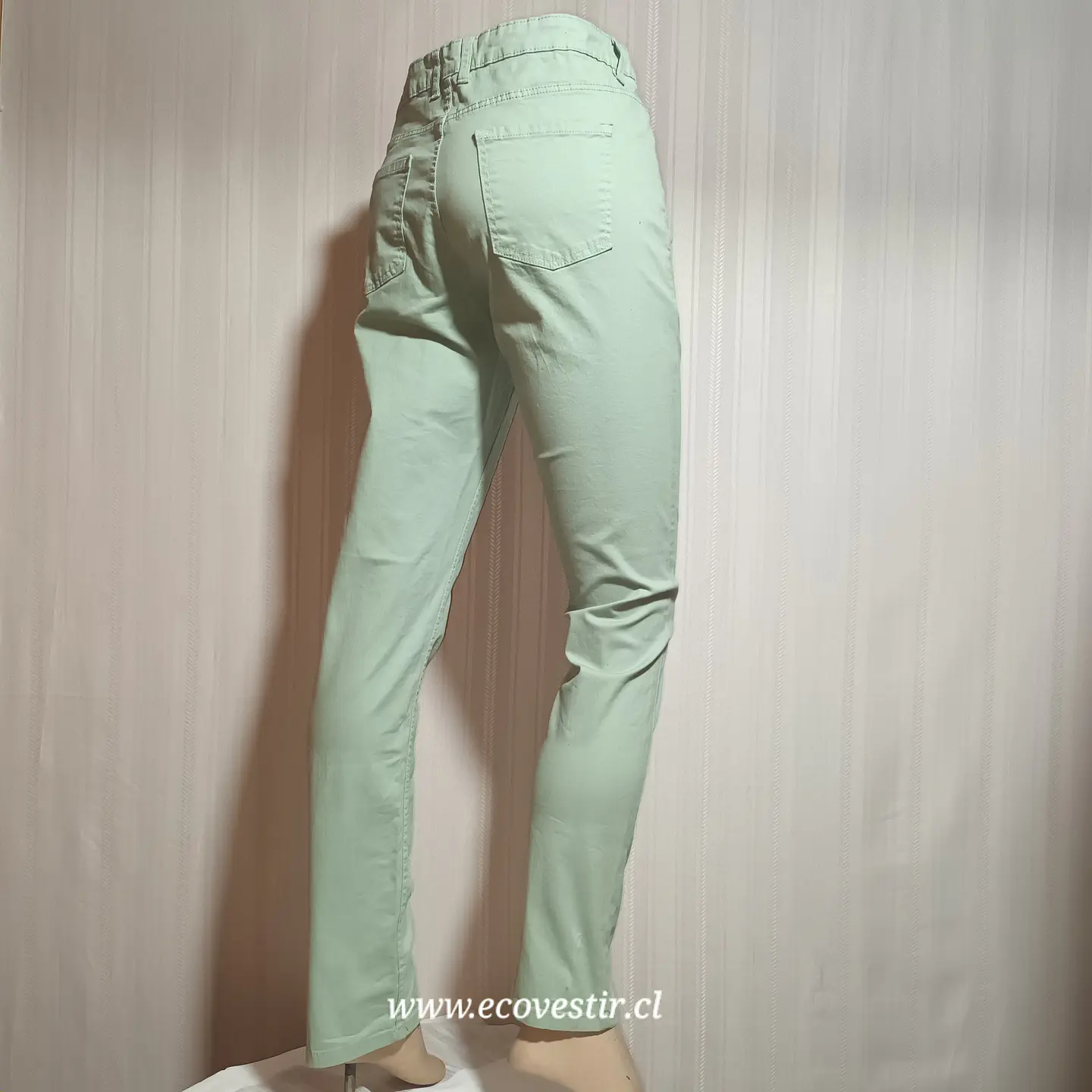 PANTALÓN MUJER VERDE AGUA ESMARA TALLA 42 2