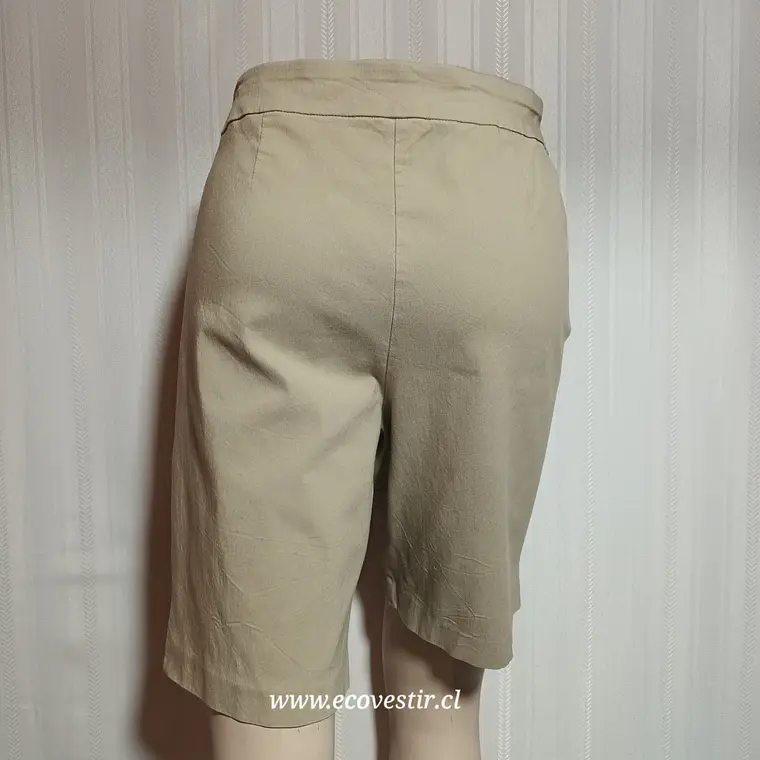 SHORT MUJER BEIGE TIME AND TRU TALLA XL  3