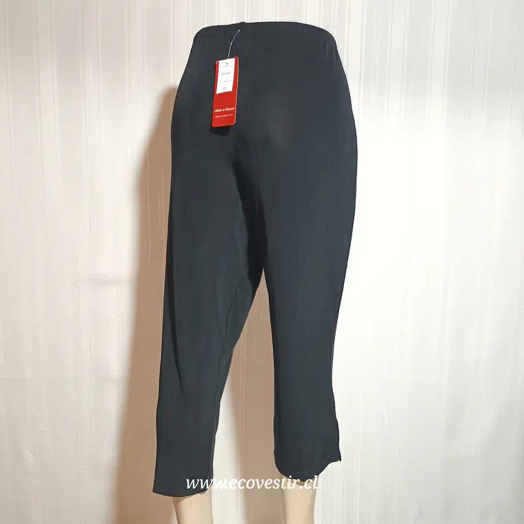 PANTALÓN MUJER CALZA NEGRO MADE HEAVEN TALLA 1X 2