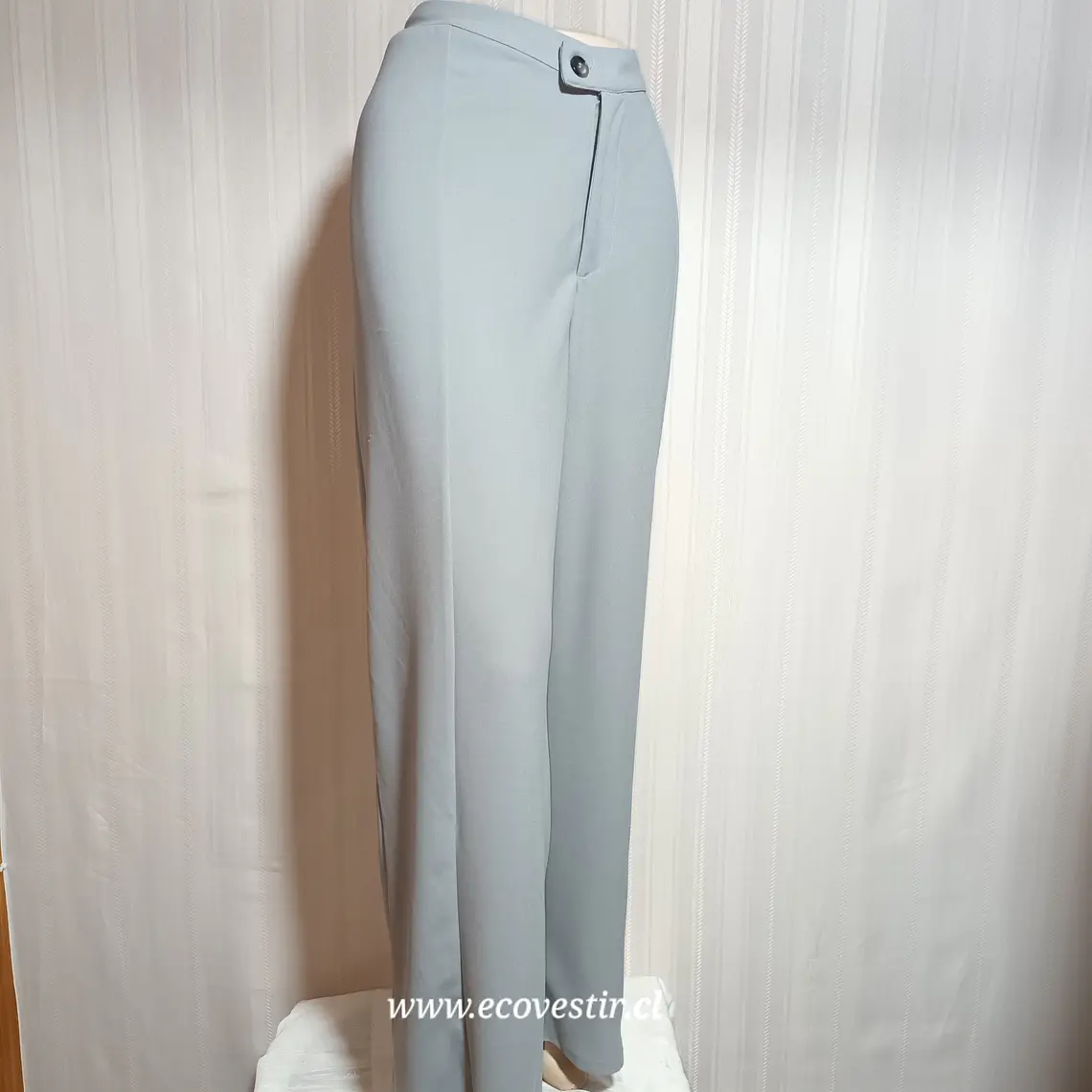 PANTALÓN MUJER VESTIR GRIS SHEIN TALLA 4XL 1
