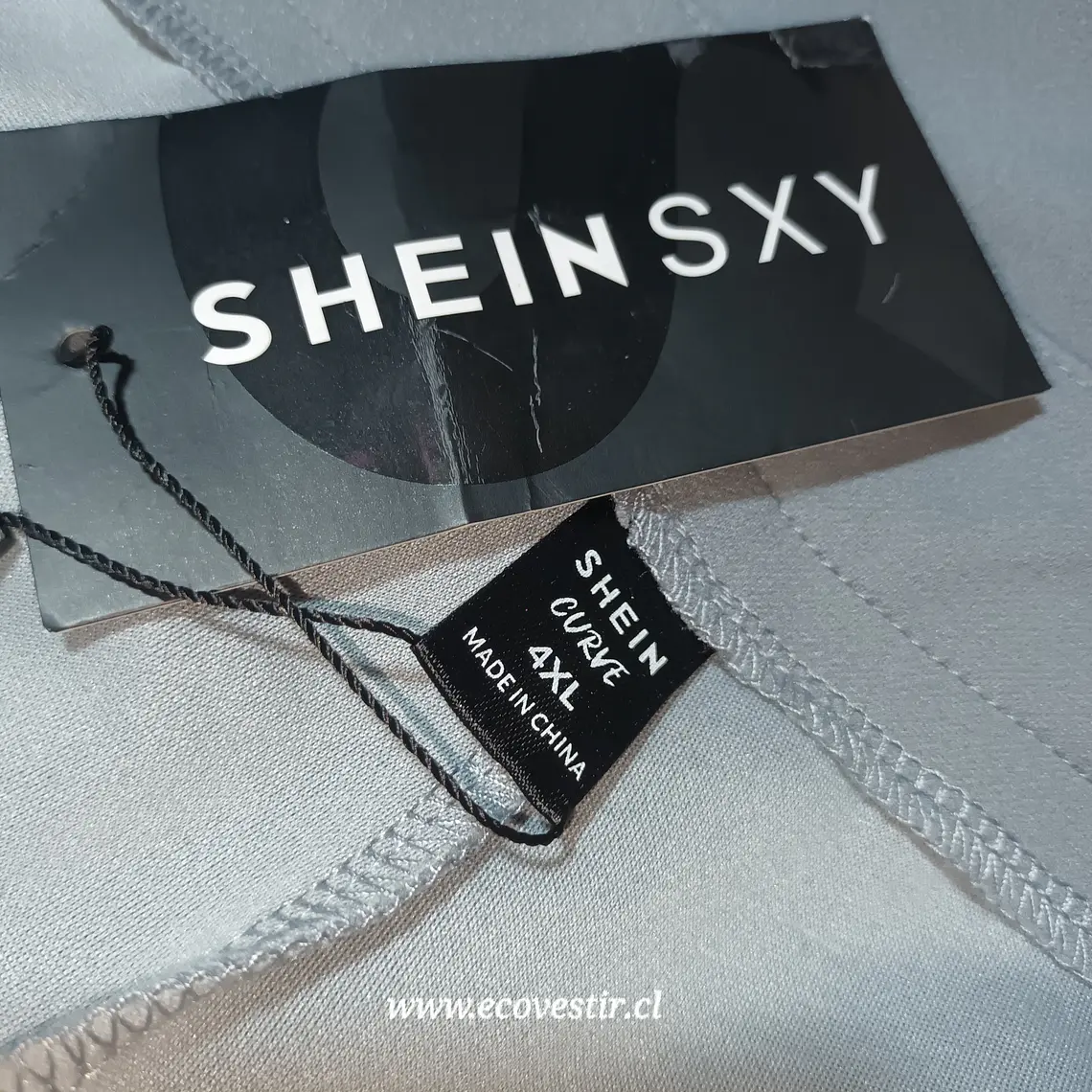 PANTALÓN MUJER VESTIR GRIS SHEIN TALLA 4XL 4