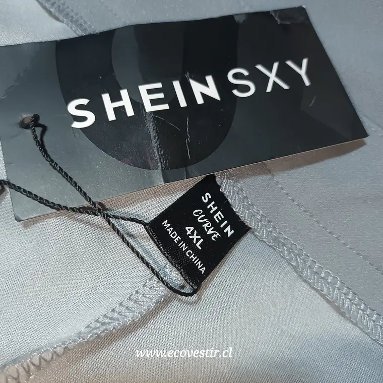 PANTALÓN MUJER VESTIR GRIS SHEIN TALLA 4XL 4