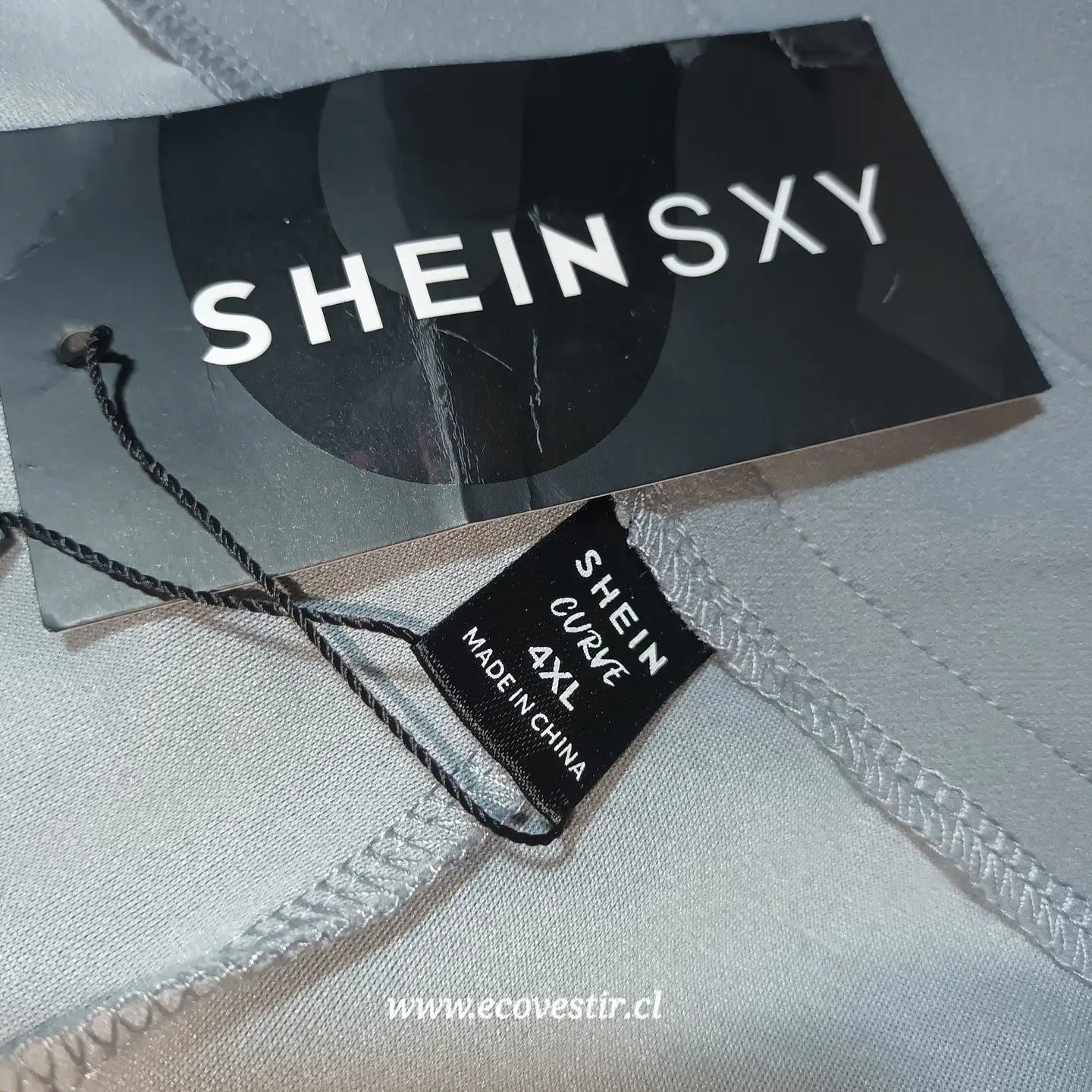 PANTALÓN MUJER VESTIR GRIS SHEIN TALLA 4XL 4