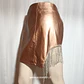 FALDA MUJER DORADA SAY WHAT TALLA XL - Miniatura 4