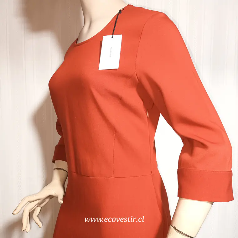 VESTIDO ROJO CORAL SITA MURT TALLA 40 4