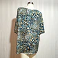 BLUSA  MULTICOLOR NOTATIONS TALLA 1X - Miniatura 4