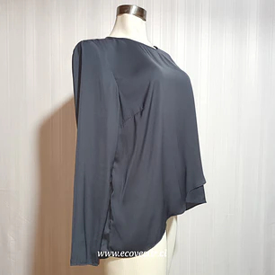 BLUSA GRIS H&M TALLA 44