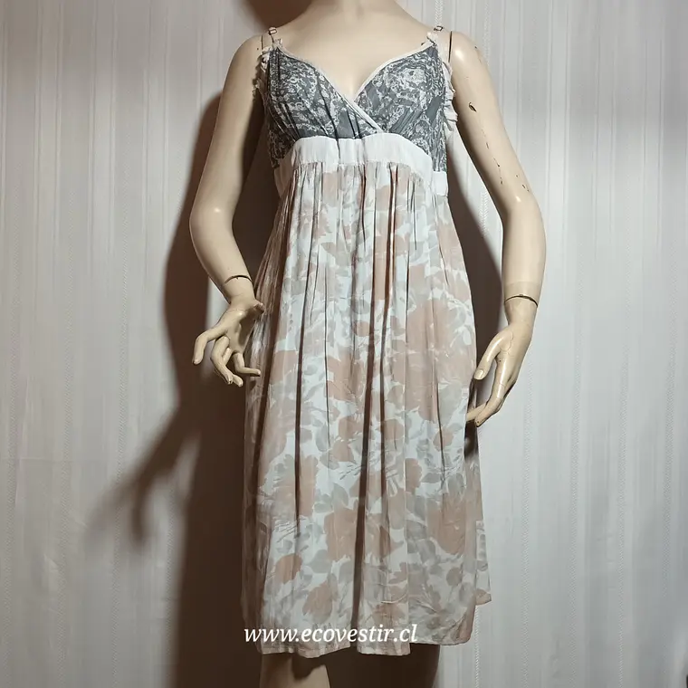 VESTIDO MUJER TIRANTES MULTICOLOR NOA NOA TALLA XL 2