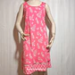 VESTIDO SIN MANGA ROSADO ALLISON BRITTNEY TALLA M - Miniatura 1