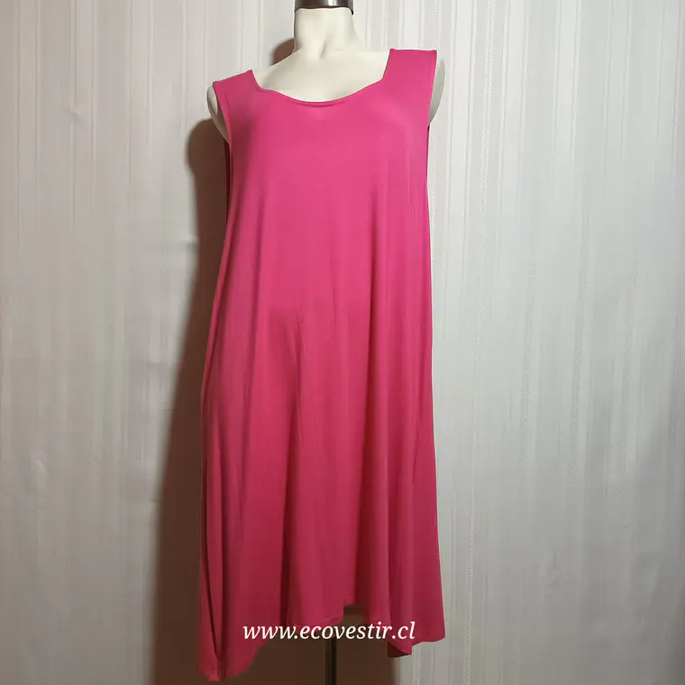 VESTIDO MUJER SOLERA ROSADO MIAMI CHICORÉE TALLA XXL 1