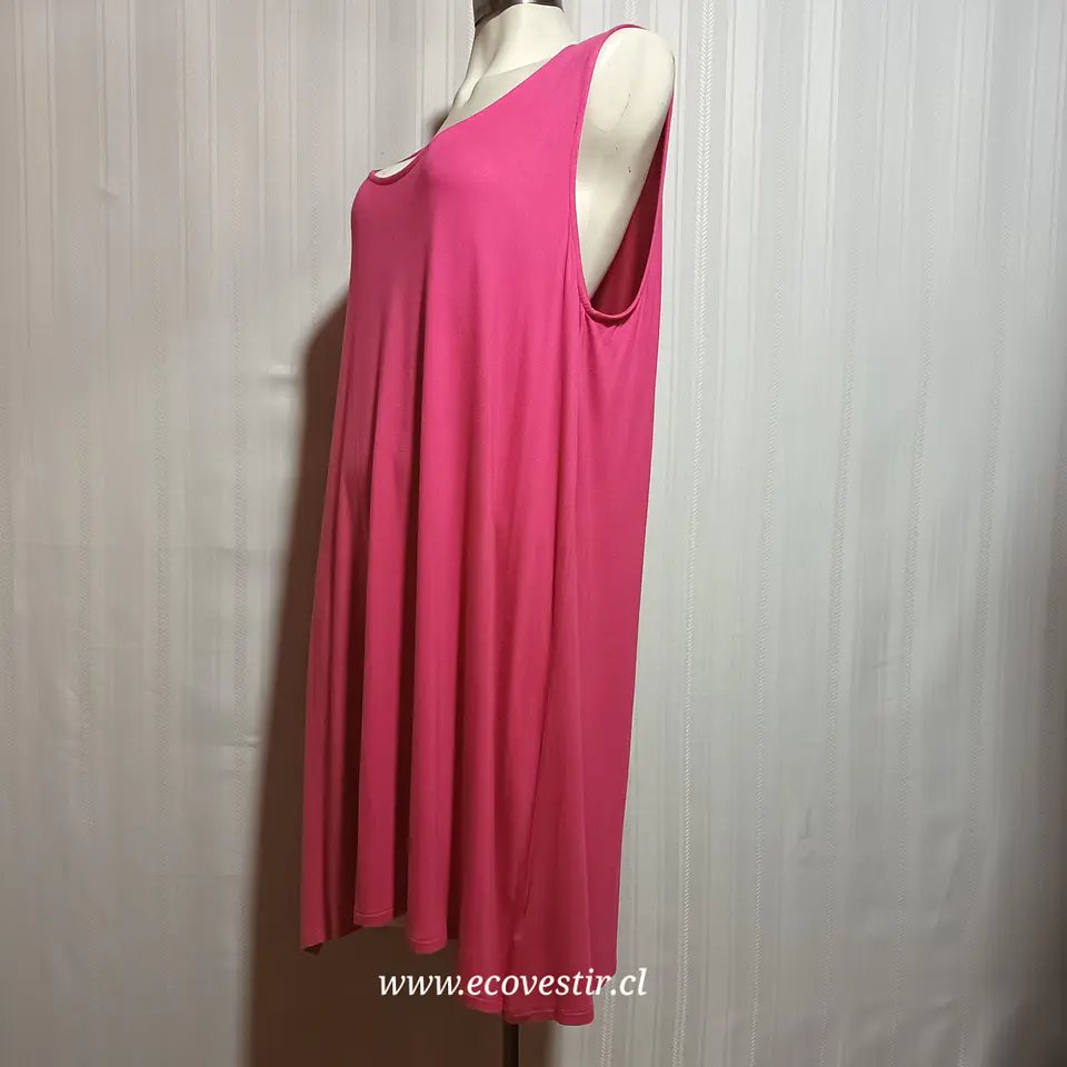 VESTIDO MUJER SOLERA ROSADO MIAMI CHICORÉE TALLA XXL 3