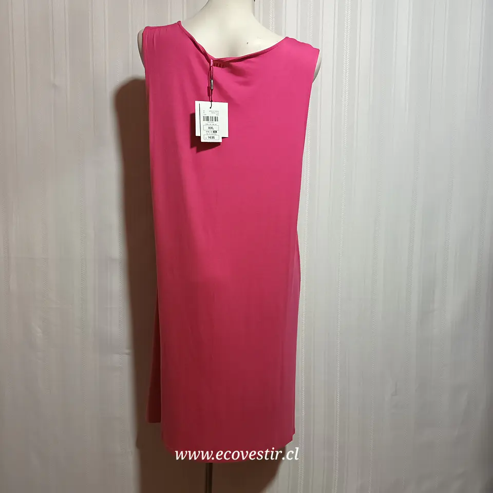VESTIDO MUJER SOLERA ROSADO MIAMI CHICORÉE TALLA XXL 4