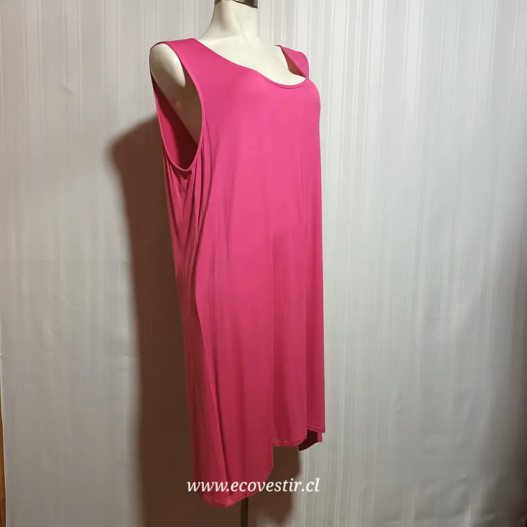 VESTIDO MUJER SOLERA ROSADO MIAMI CHICORÉE TALLA XXL 2