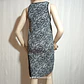 VESTIDO ESTAMPADO MANGO BL-NE / TALLA XS - Miniatura 4