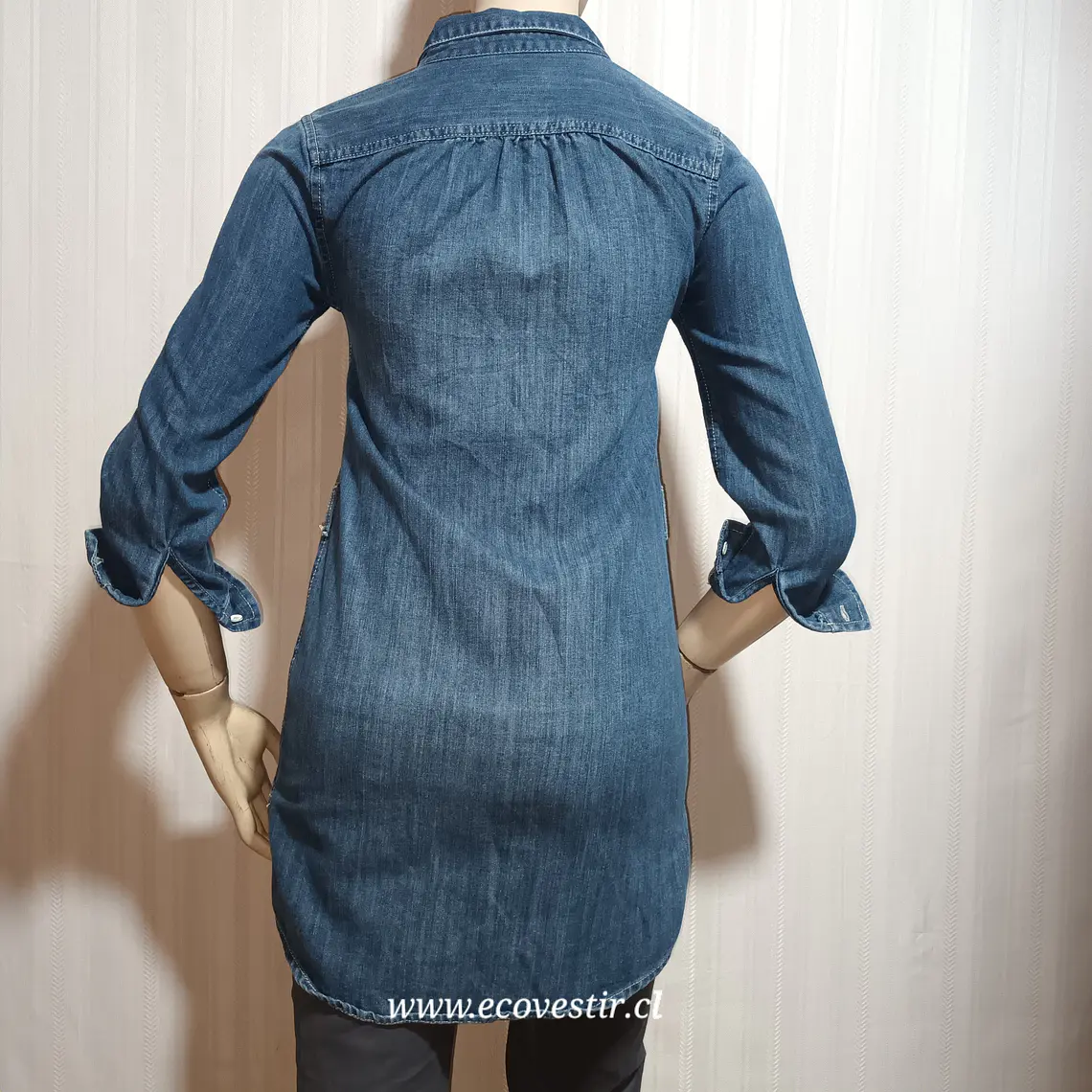 Blusa Mujer Denim OLD NAVY Talla L/G (10-12) 4