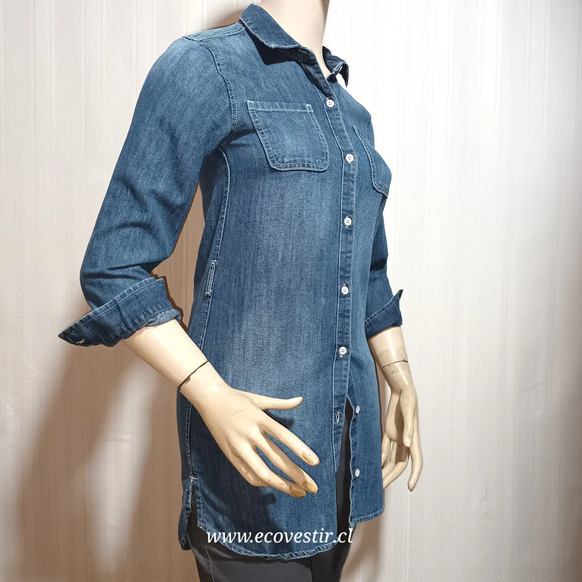 Blusa Mujer Denim OLD NAVY Talla L/G (10-12) 1