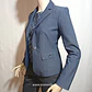 BLAZER  CALVIN KLEIN - AZUL GRISÁCEO / TALLA 0 - Miniatura 2