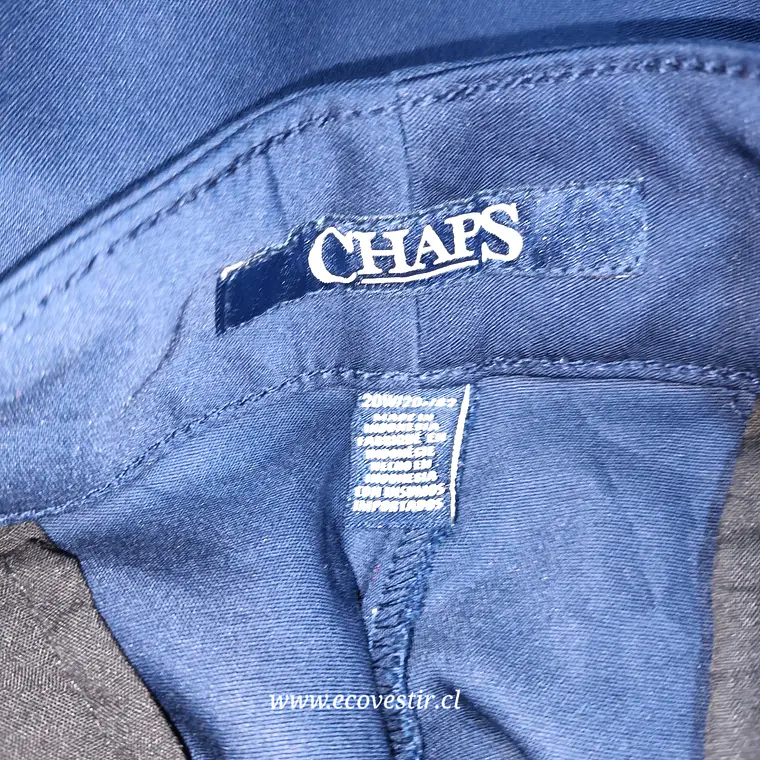 Pantalón Mujer Azul Marino CHAPS Talla 20W / 20-42 3