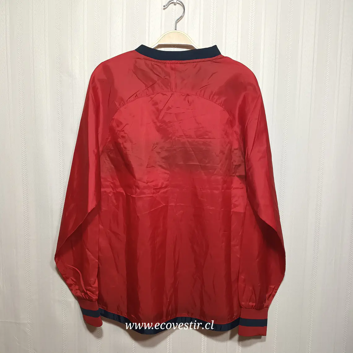 Cortaviento Hombre FG Sport Rojo Azul Talla S 3