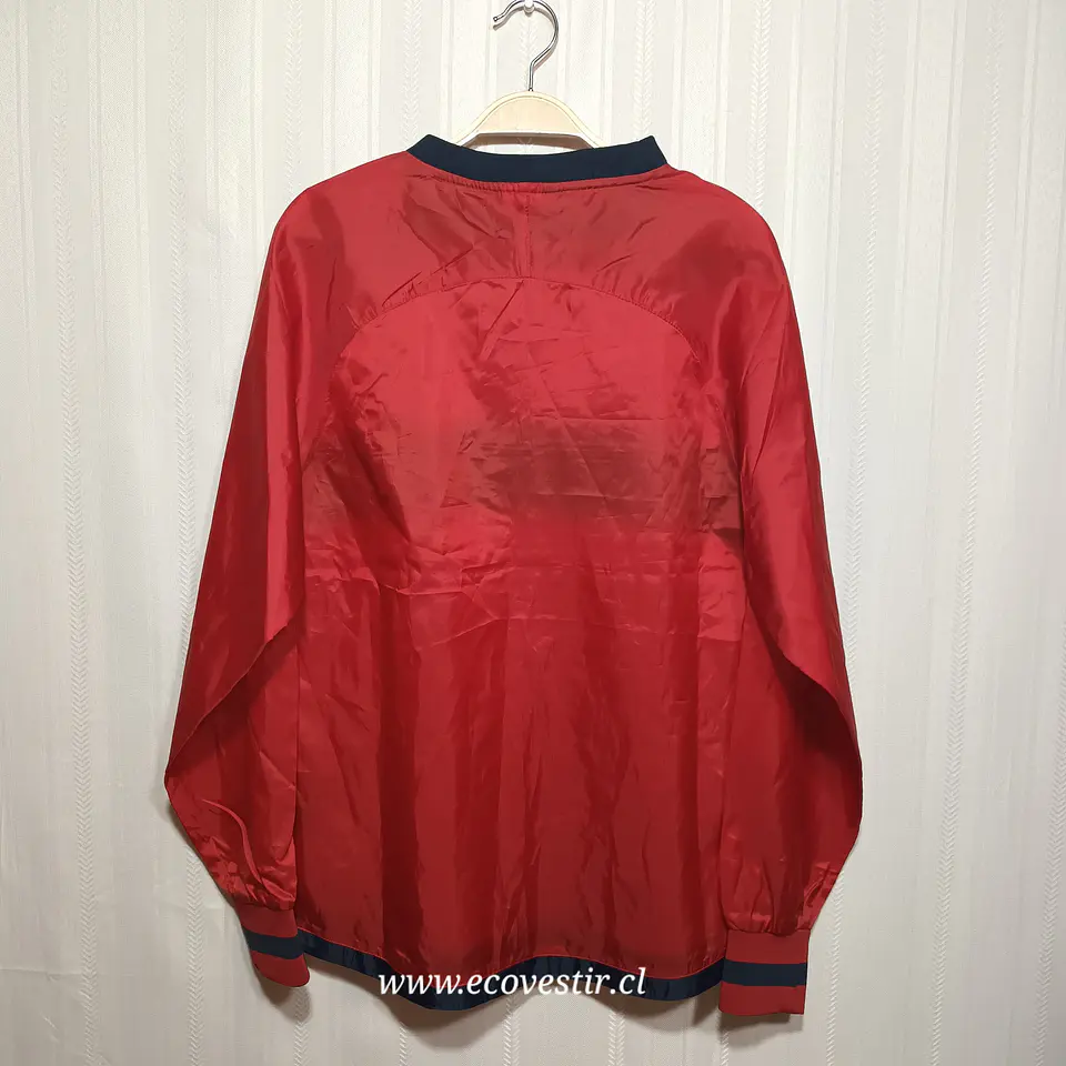 Cortaviento Hombre FG Sport Rojo Azul Talla S 3