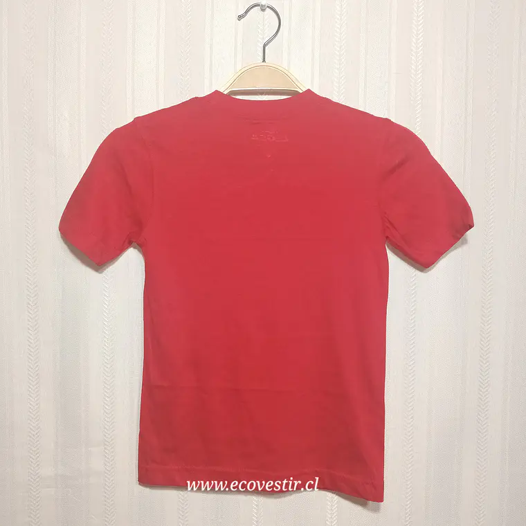 Polera Deportiva Niño Legea Roja Talla 5XS  3