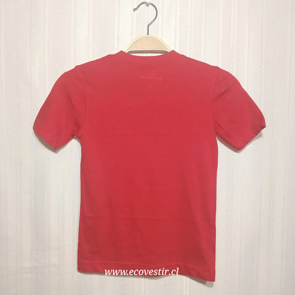 Polera Deportiva Niño Legea Roja Talla 5XS  3
