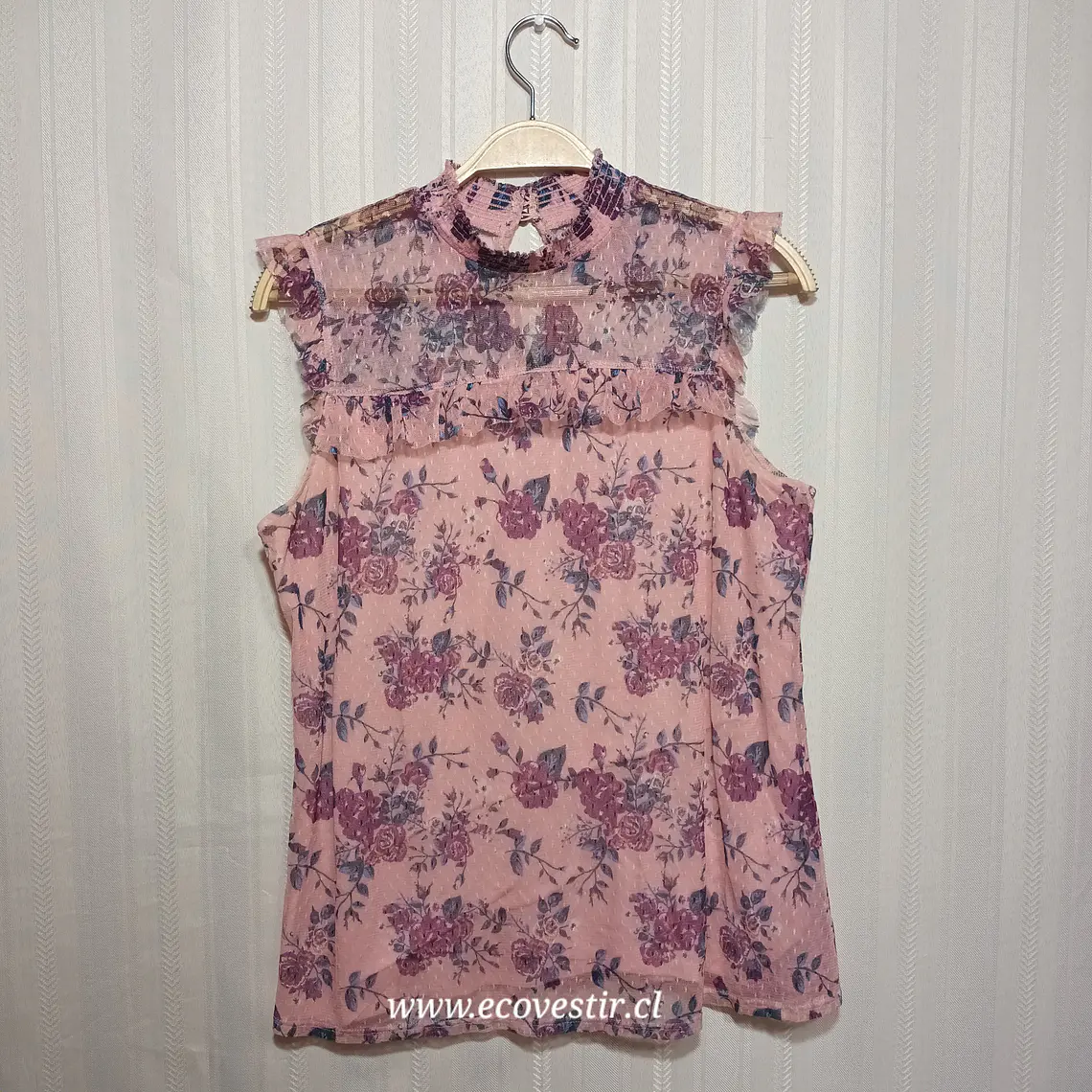 Vestido Encaje Niña No Boundaries XL/XG 15-17 Años Rosado Floral 1