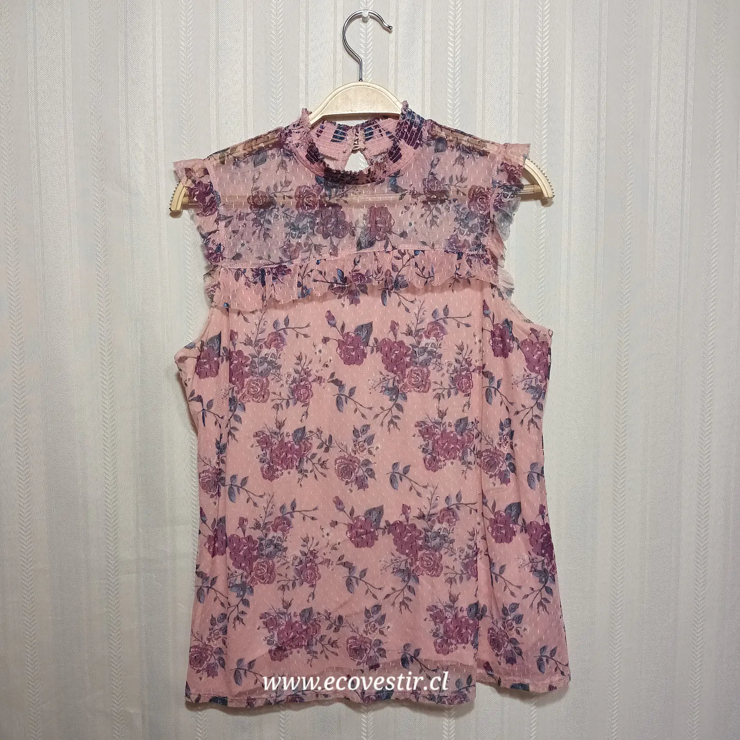 Vestido Encaje Niña No Boundaries XL/XG 15-17 Años Rosado Floral 1